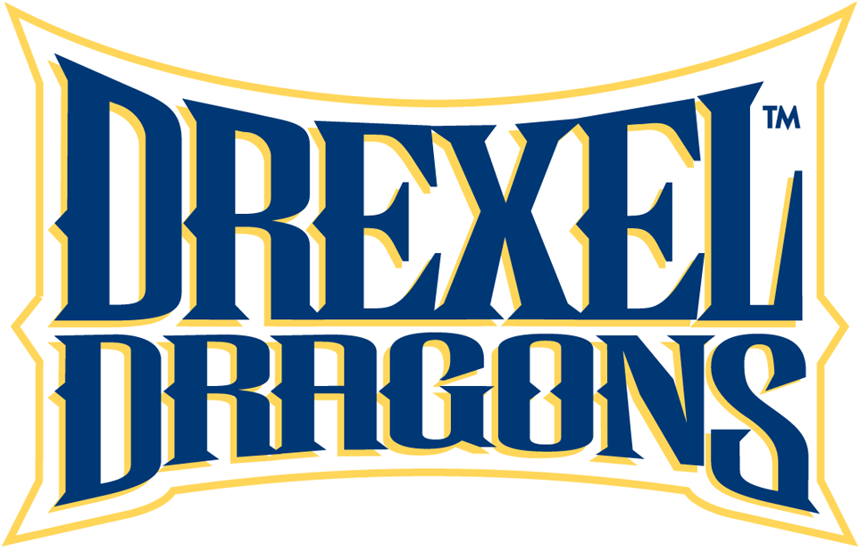 Drexel Dragons 2002-Pres Wordmark Logo diy iron on heat transfer